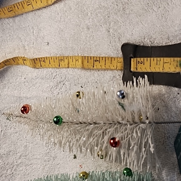 Christmas village trees - Picture 2 of 7